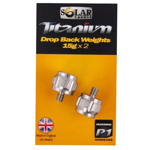 Solar Titanium Drag Weights 15g x2 - Imagen 2