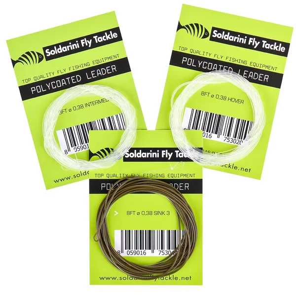 Soldarini Polycoating Leader Polyleader de 8 pies - Imagen 2