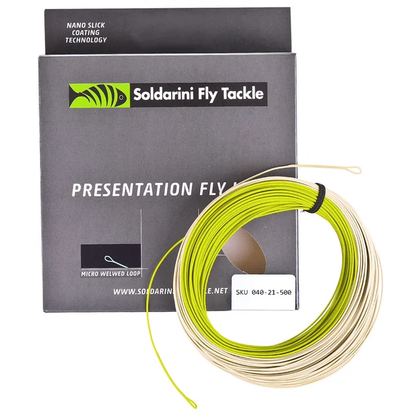 Soldarini Presentation WF línea de mosca light olive / light tan