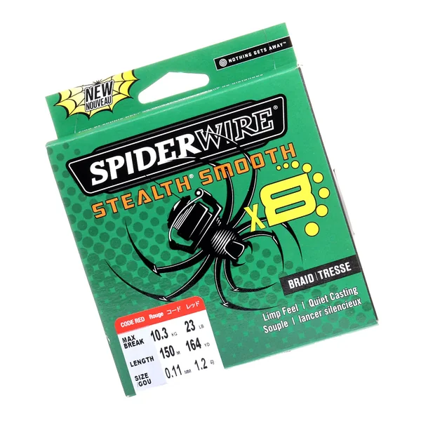 SpiderWire Stealth Smooth8 300 m código rojo - Imagen 2