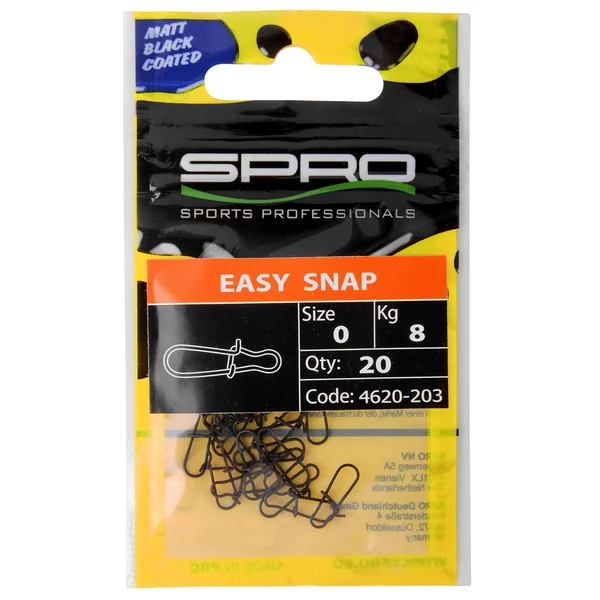 Spro Snap Matt Black Black Easy Snap - Imagen 2