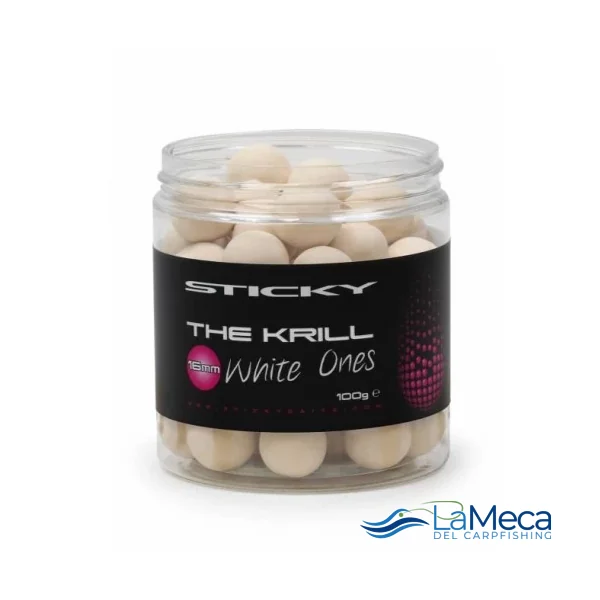 STICKY BAITS THE KRILL WHITE ONES 16MM 100 GR