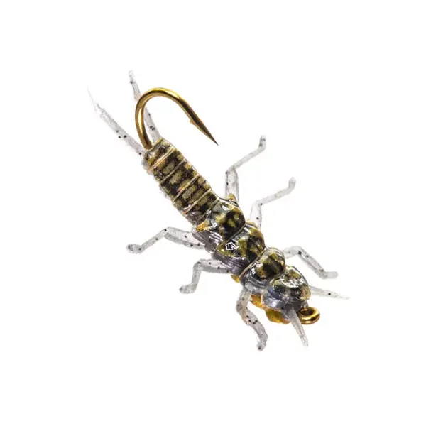 Stonefly Jig Black ninfa plecóptero - Imagen 3
