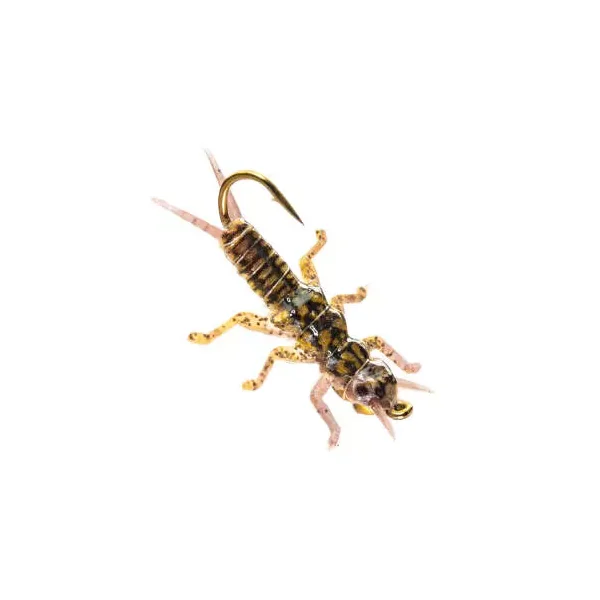 Stonefly Jig Brown ninfa plecóptero