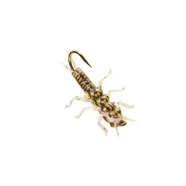 Stonefly Jig Tan ninfa plecóptero