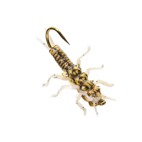 Stonefly Jig Tan ninfa plecóptero - Imagen 3