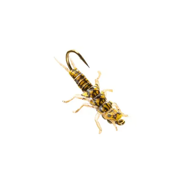 Stonefly Jig Yellow ninfa plecóptero