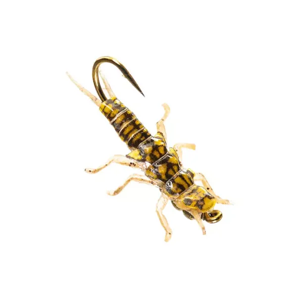 Stonefly Jig Yellow ninfa plecóptero - Imagen 3