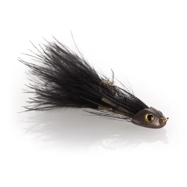Streamer Fish Skull - Sculpin Bugger negro