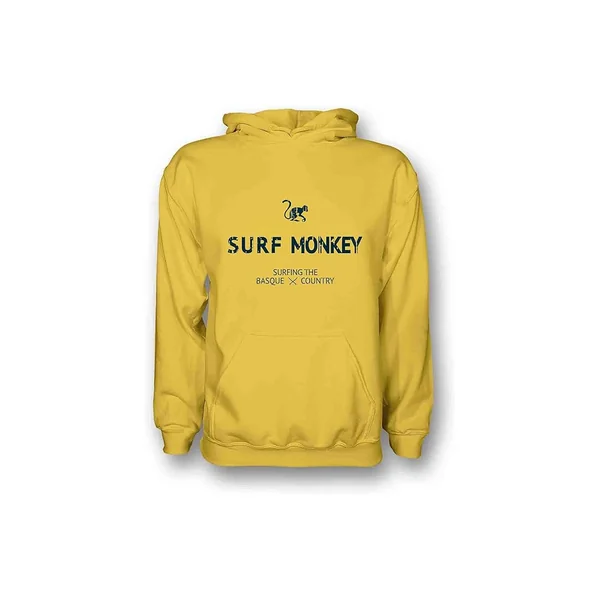 Sudadera Algodón Orgánico - Capucha / Adulto (Amarillo)