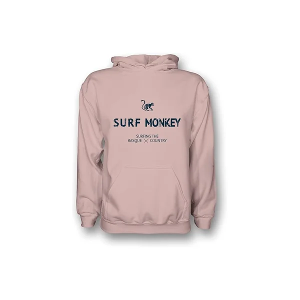 Sudadera Algodón Orgánico - Capucha / Adulto (Rosa)