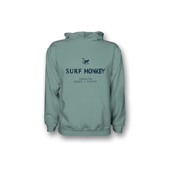 Sudadera Algodón Orgánico - Capucha / Adulto (Sage)