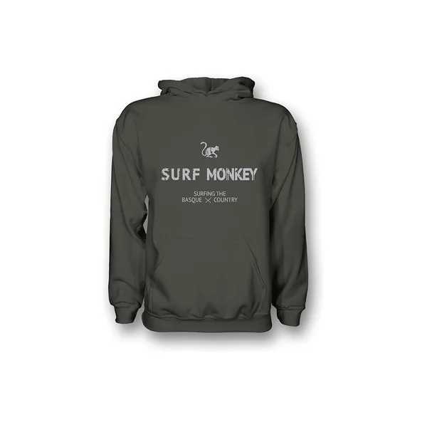 Sudadera Algodón Orgánico - Capucha / Adulto (Verde)