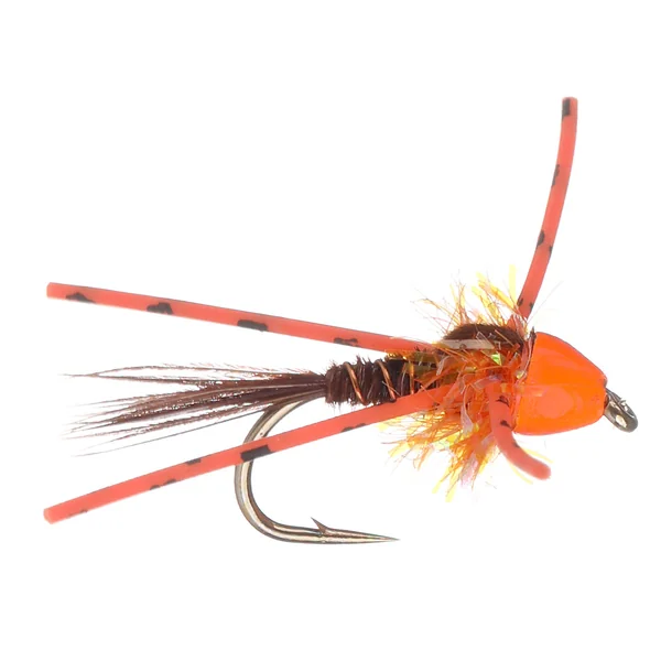 Superflies Ninfa Naranja con Pata de Goma