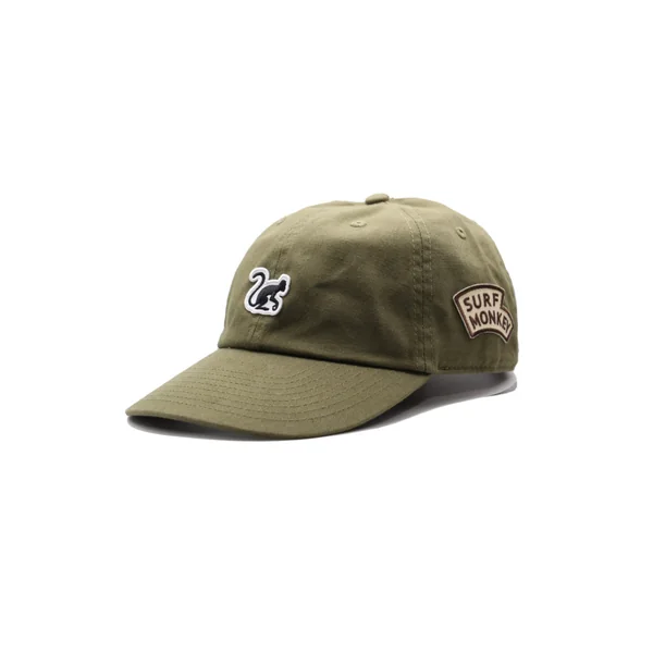 Surf Monkey Gorra Dad de algodón sin Estructura - Algodón Orgánico