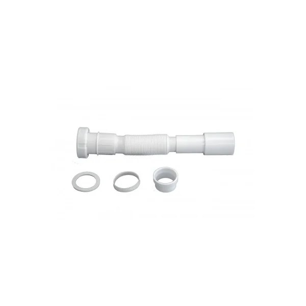 T-39c Sifón extensible corto tuerca loca 1 1/4"