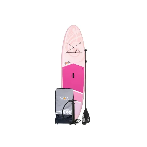 Tabla de Paddle Surf Hinchable MOAI Pink Edition 10’6”
