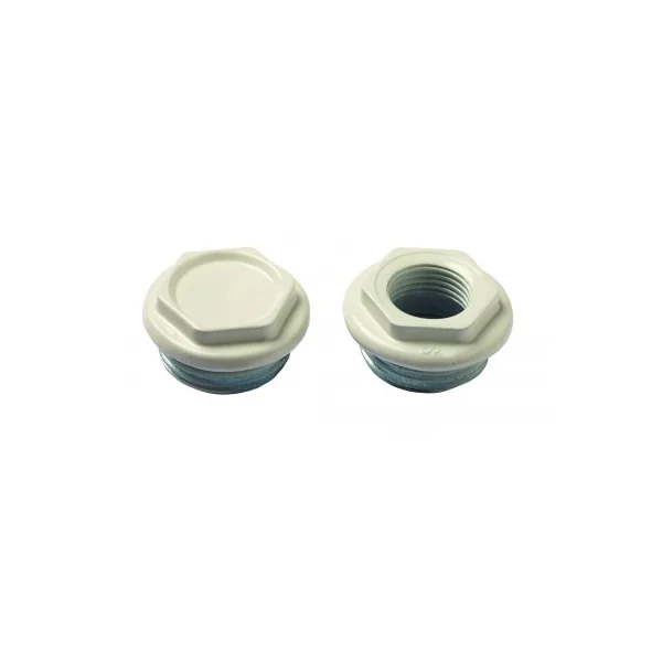 Tapón blanco 1 x 3/8" izquierda