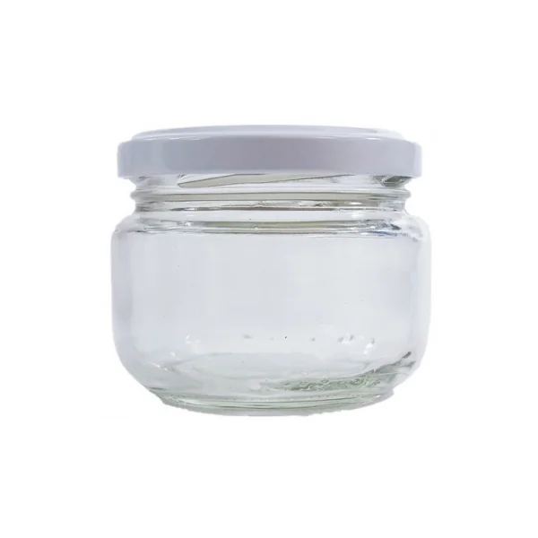 Tarro de Conserva V-140 ml con Tapa (Pack 12 ud)