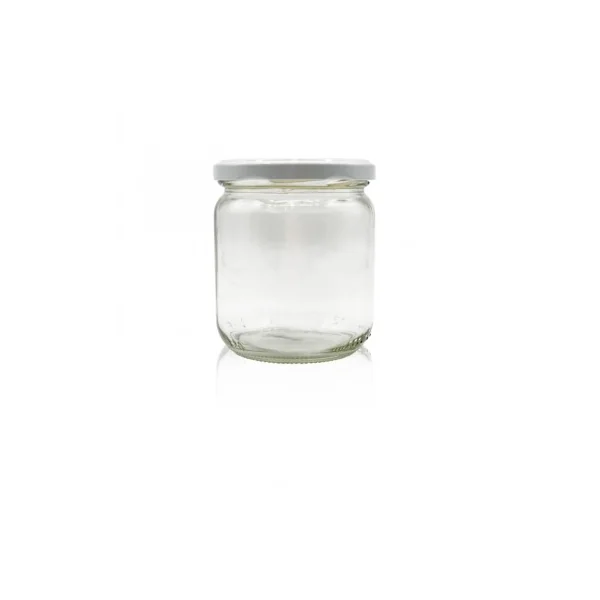 Tarro de Conserva V-370 ml con Tapa (Pack 12 ud)