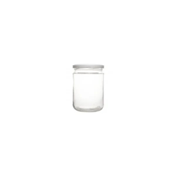 Tarro de Conserva V-450 ml con Tapa (Pack 12 ud)