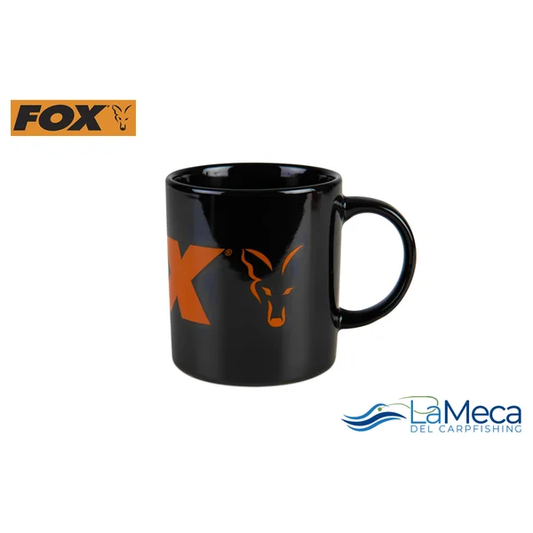 TAZA FOX NEW COLLECTION BLACK ORANGE