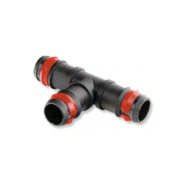Te de seguridad igual de 16mm
