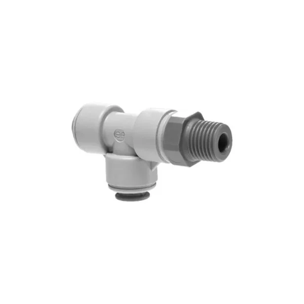 Te giratoria lateral 3/8"x3/8"x1/4"