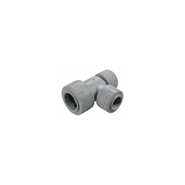 Te reducida polibutileno 28 x 22 x 22mm.