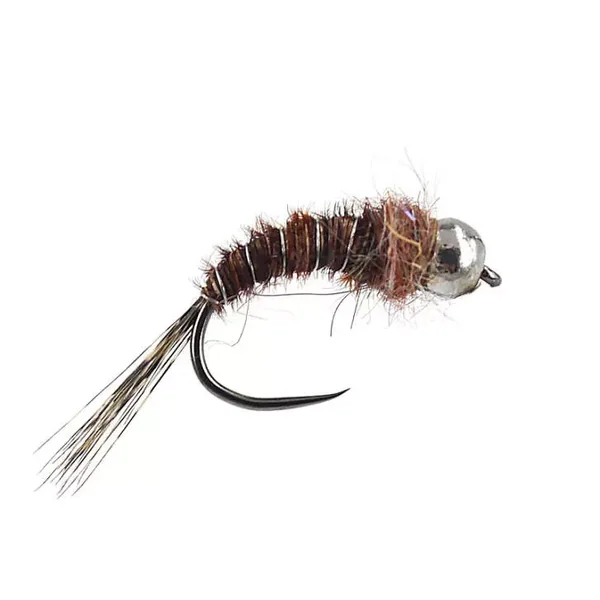 TG Dark Brown Pheasant Nymph BL ninfa tungsteno