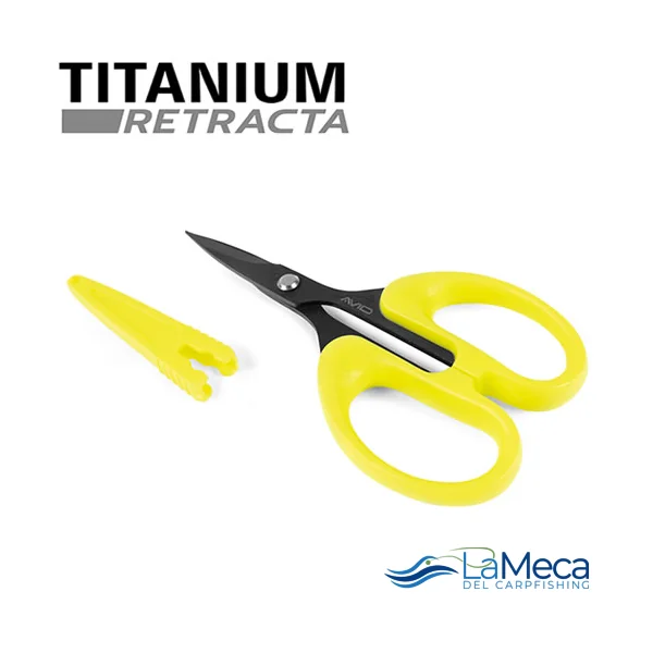 TIJERAS TRENZADO AVID CARP TITANIUM SCISSORS