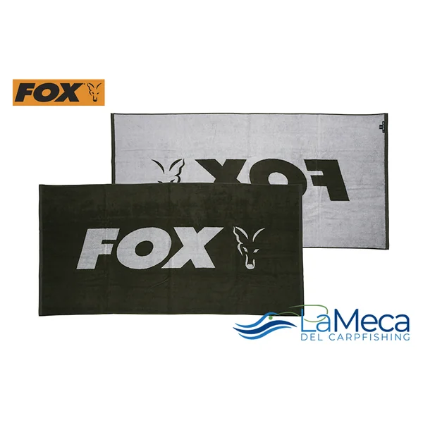 TOALLA FOX VERDE PLATA