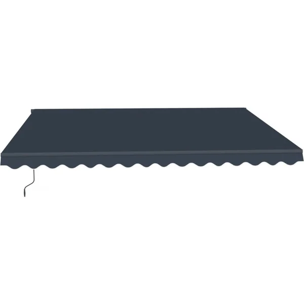 Toldo de aluminio «Ombra 4» - 395 x 300 cm - Gris