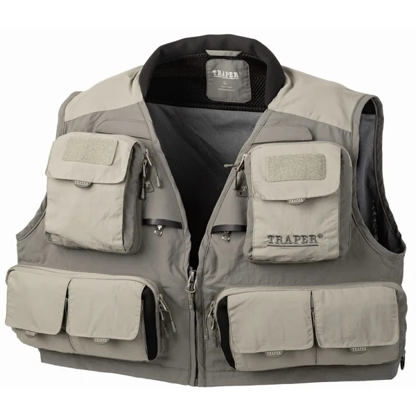 Traper Dakota Chaleco gris oliva