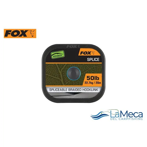 TRENZADO FOX EDGES NATURALS SPLICE HOOKLENGTH 20m