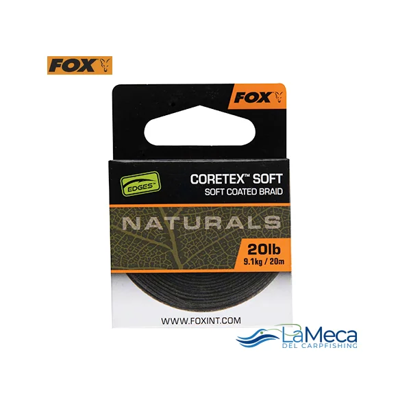 TRENZADO FOX NATURALS CORETEX 20lb 20m