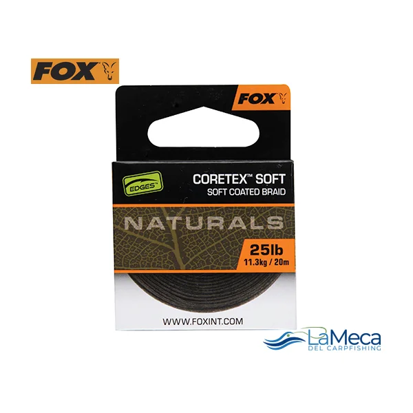 TRENZADO FOX NATURALS CORETEX 25lb 20m