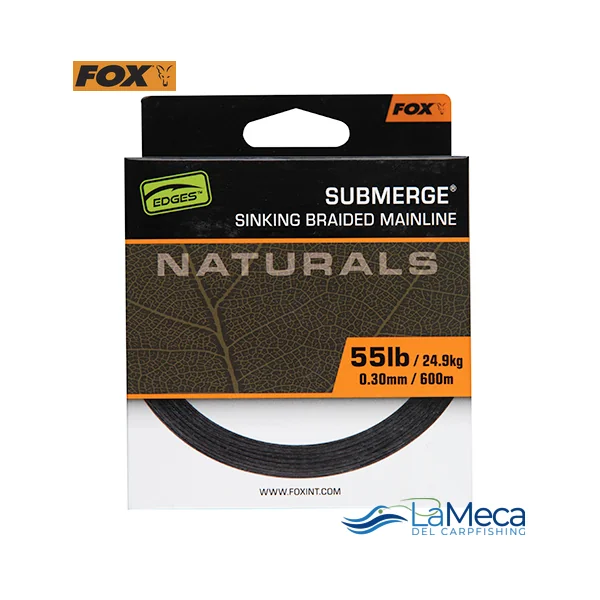 TRENZADO SUBMERGE SINKING BRAIDED MAINLINE 0,30MM 55LB 600M
