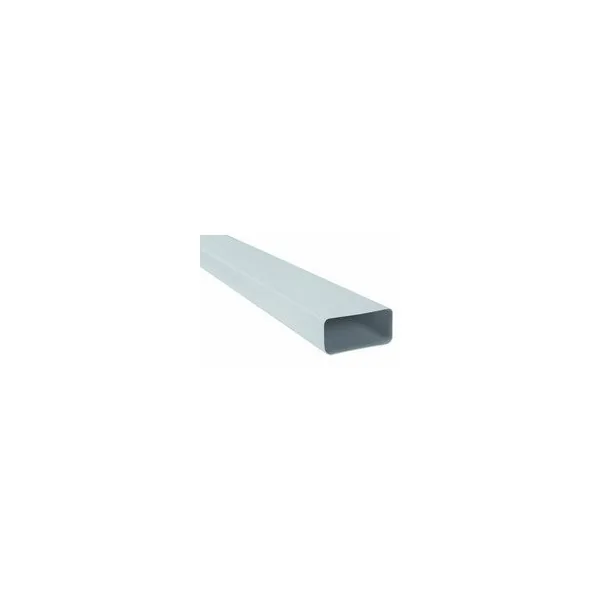 Tubo humo-pvc rectangular 150-75 l 1000