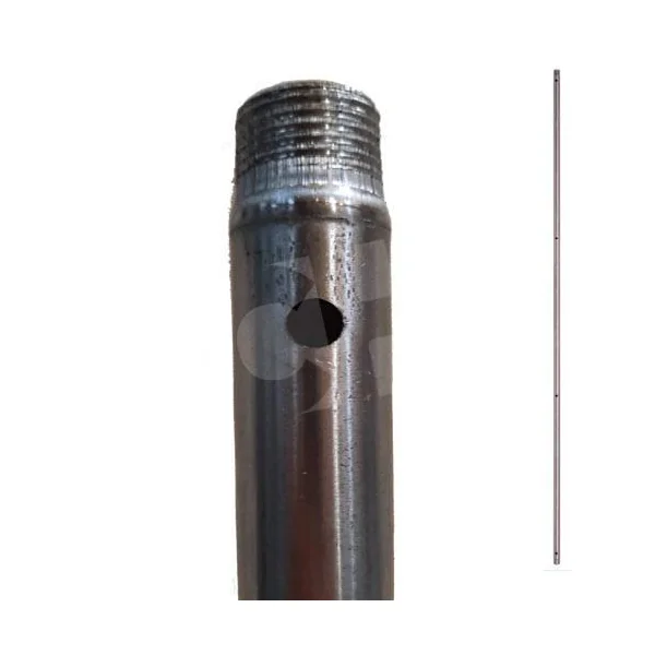 TUBO INOXIDABLE 4 AGUJEROS