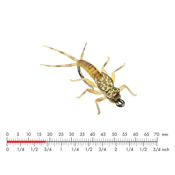 Tungsten Mayfly Nymph 3 Sulphur mosca JSon