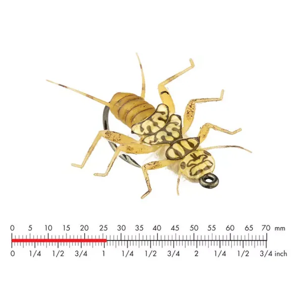 Tungsten Stonefly Nymph 2 Gold mosca JSon