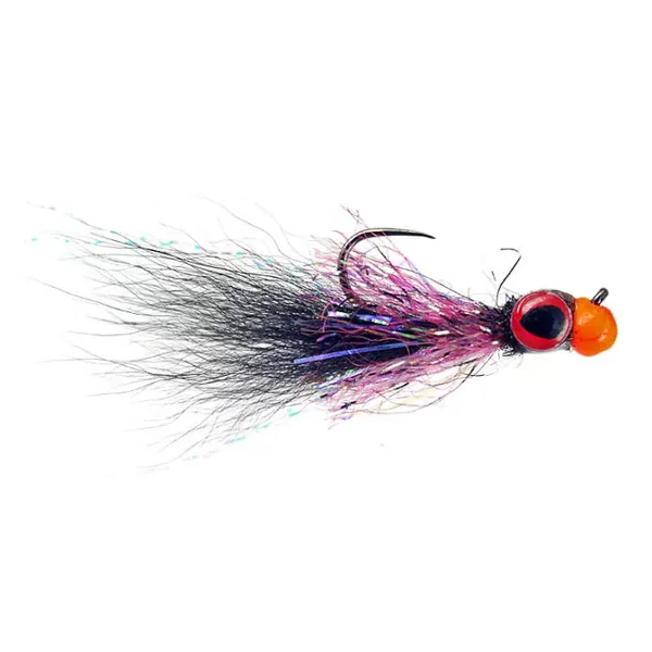 Twaid Shad Streamer Black streamer trucha - Imagen 5