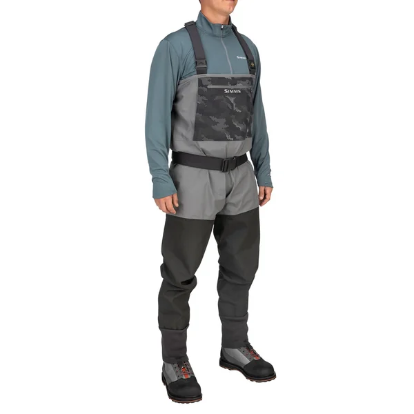 Vadeador Simms Guide Classic Stockingfoot carbono - Imagen 3