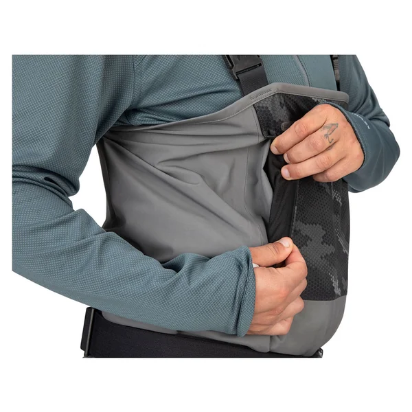 Vadeador Simms Guide Classic Stockingfoot carbono - Imagen 7