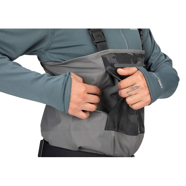 Vadeador Simms Guide Classic Stockingfoot carbono - Imagen 8