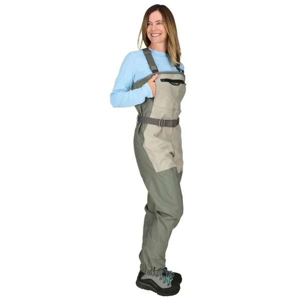 Vadeadores Simms W's Freestone Stockingfoot striker grey - Imagen 2