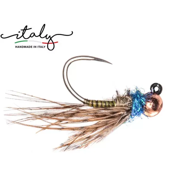 Valerios Tournament Quill Nymph ninfa tungsteno