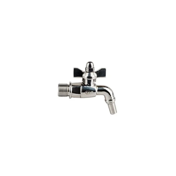 Valvula esfera para bodega 1/2" inox