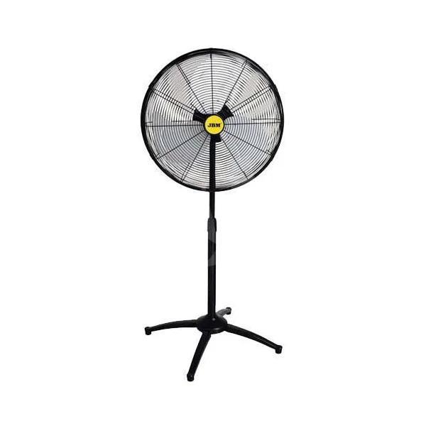 VENTILADOR DE PIE NEGRO 3 VELOCIDADES